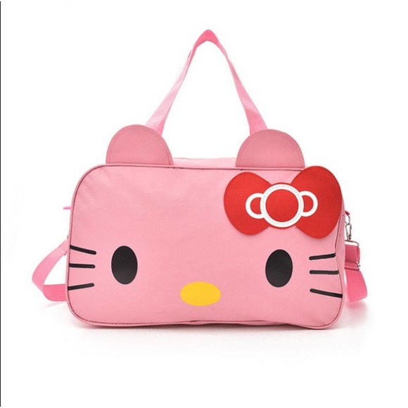 $195 Ultimate Crossbody Luggage Bag Cartoons Hello Kitty - Picture 2 of 7